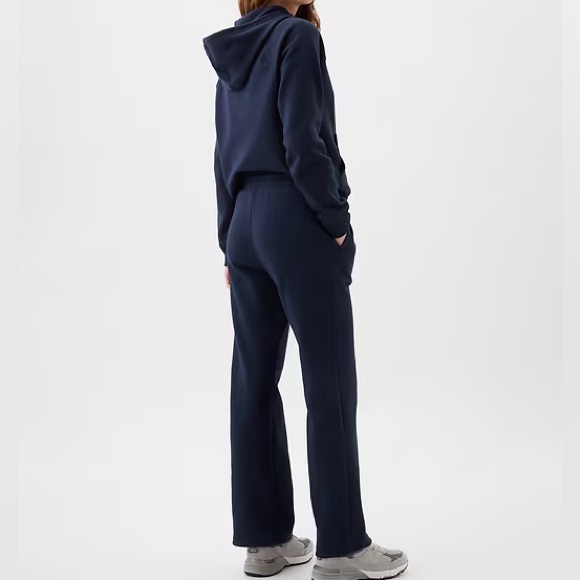 🛑 3 Women's Zip-Up Hoodies w/Straight Sweatpants (Dark Blue, Black and Gray) - Picture 5 of 13